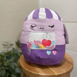 NWT squishmallows “mincha ” grabbing machine   Valentines 8” squish